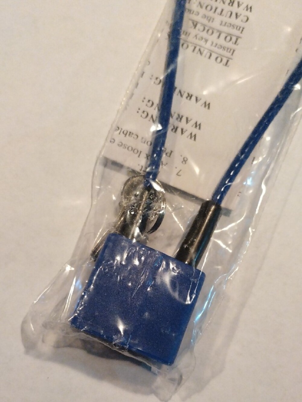 Blue Gun Lock - Picture 2 of 5